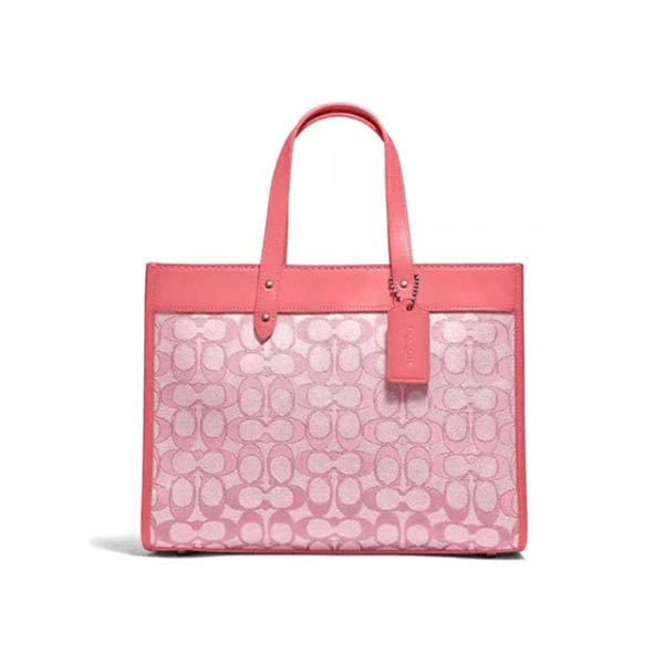 COACH Field Tote 30 經典緹花托特包