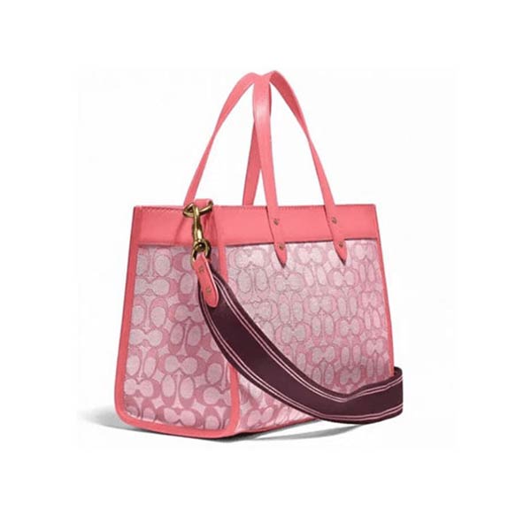 COACH Field Tote 30 經典緹花托特包