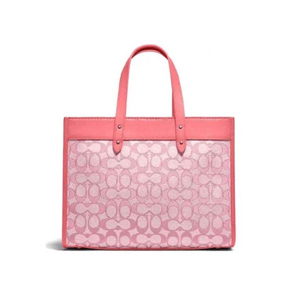 COACH Field Tote 30 經典緹花托特包