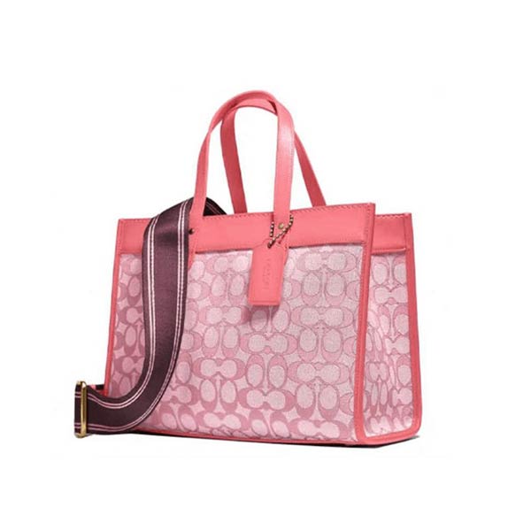 COACH Field Tote 30 經典緹花托特包